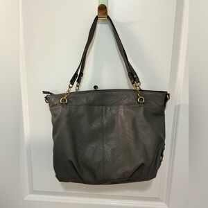 Dark grey purse